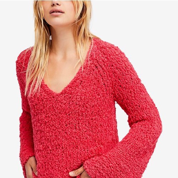 NWT Free People Sand Dune Knit Pullover - Picture 3 of 8